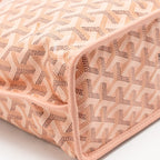 Goyard mini Anjou tote limited edition goyardine canvas rose poudre SHW