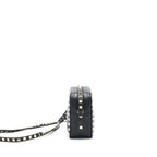 VALENTINO ROCKSTUD CROSSBODY CAMERA BAG BLACK