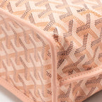 Goyard mini Anjou tote limited edition goyardine canvas rose poudre SHW