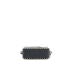 VALENTINO ROCKSTUD CROSSBODY CAMERA BAG BLACK