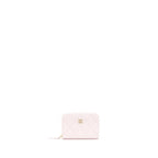CHANEL 22P ZIP CARD HOLDER CAVIAR PINK LGHW