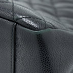 CHANEL GRAND SHOPPING TOTE BAG CAVIAR BLACK GHW