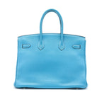 HERMES BIRKIN 35 TOGO BLUE JEANS SHW