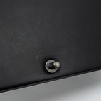 CHANEL NEW MEDIUM BOY BAG LAMBSKIN BLACK RUTHENIUM HARDWARE