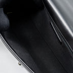 CHANEL NEW MEDIUM BOY BAG LAMBSKIN BLACK RUTHENIUM HARDWARE