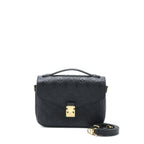 LOUIS VUITTON POCHETTE METIS MONOGRAM EMPREINTE BLACK GHW (NEW VERSION)