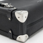 Louis Vuitton side trunk MM calfskin black SHW
