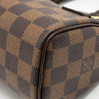 Louis Vuitton nano speedy Damier ebene GHW