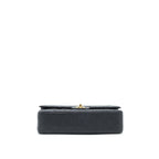 CHANEL MEDIUM CLASSIC DOUBLE FLAP BAG CAVIAR BLACK GHW