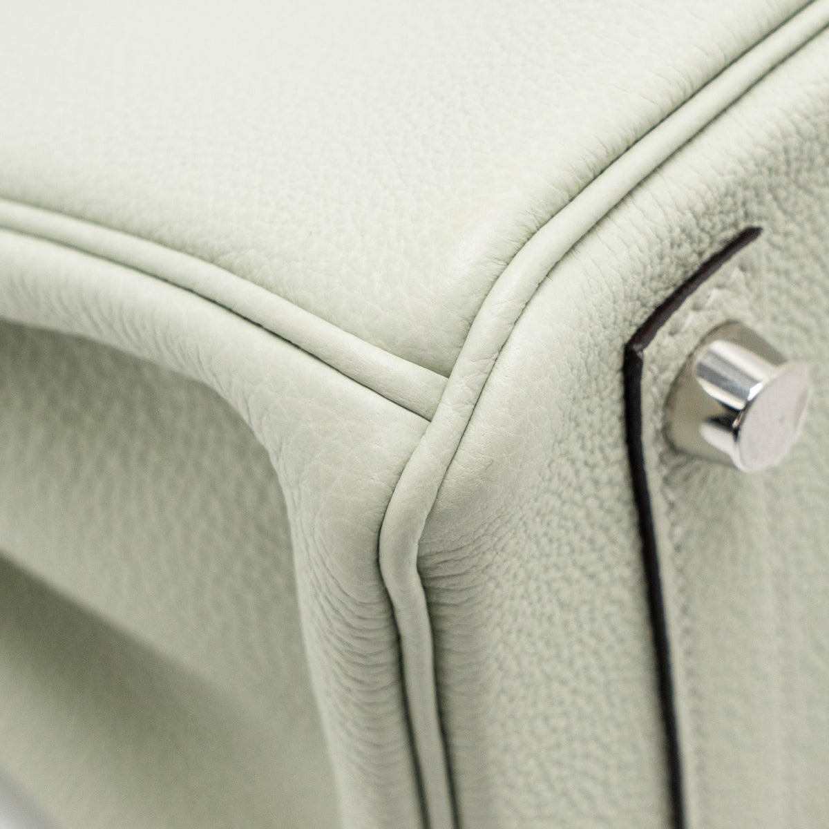 Hermes Birkin 25 togo gris neve SHW