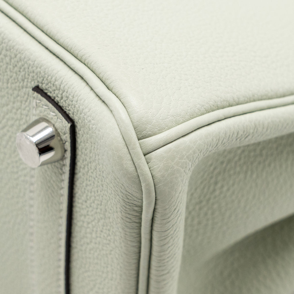 Hermes Birkin 25 togo gris neve SHW