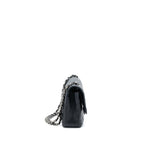CHANEL MEDIUM CLASSIC DOUBLE FLAP BAG CAVIAR BLACK SHW