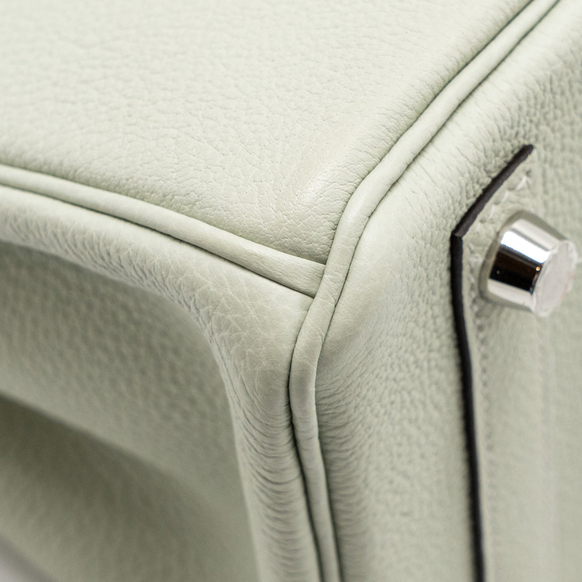 Hermes Birkin 25 togo gris neve SHW