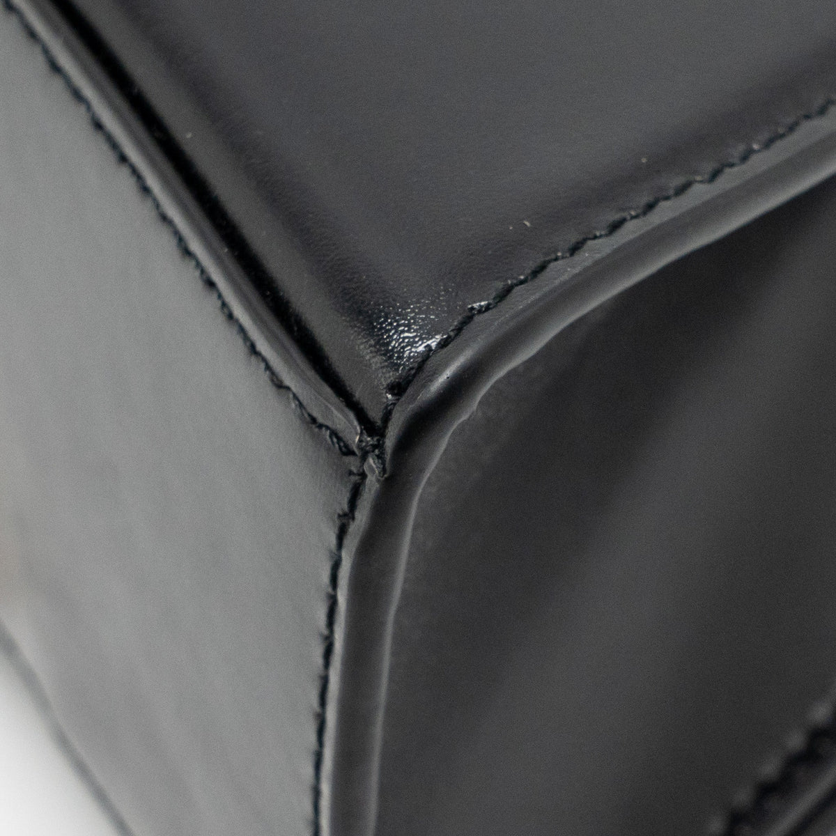 BALENCIAGA HOURGLASS BAG XS CALFSKIN BLACK GHW