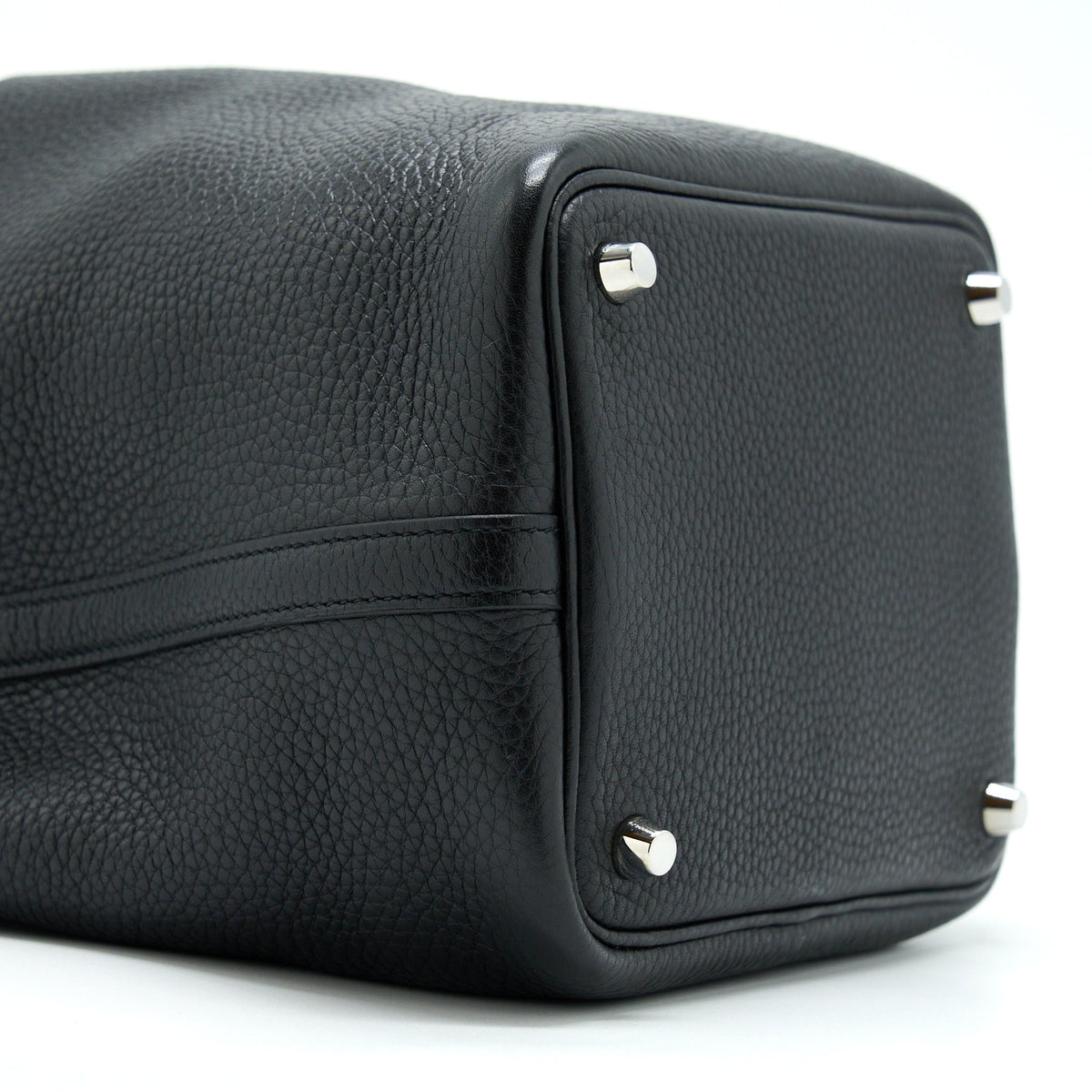 Hermes Picotin 18 Lock Bag Clemence Black SHW