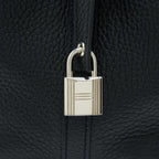 Hermes Picotin 18 Lock Bag Clemence Black SHW