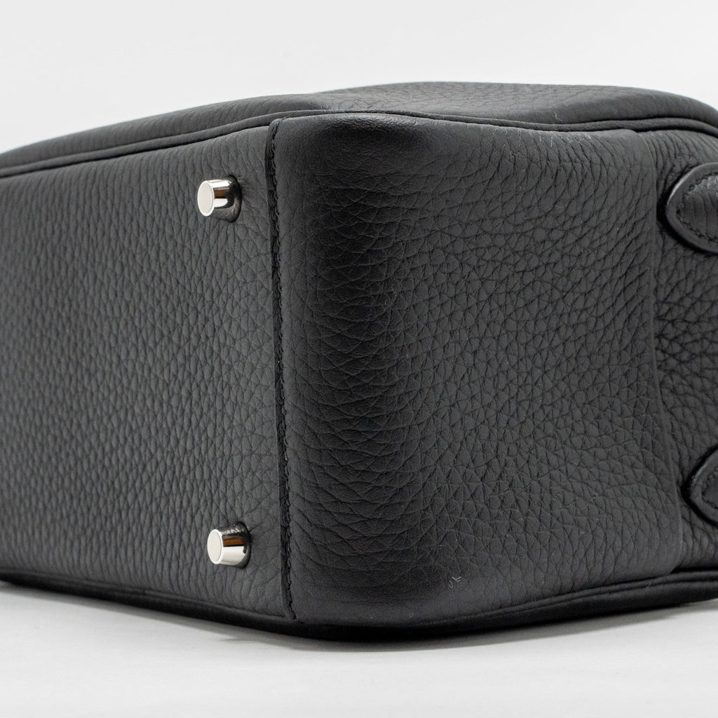 Hermes Mini Lindy II Clemence black SHW