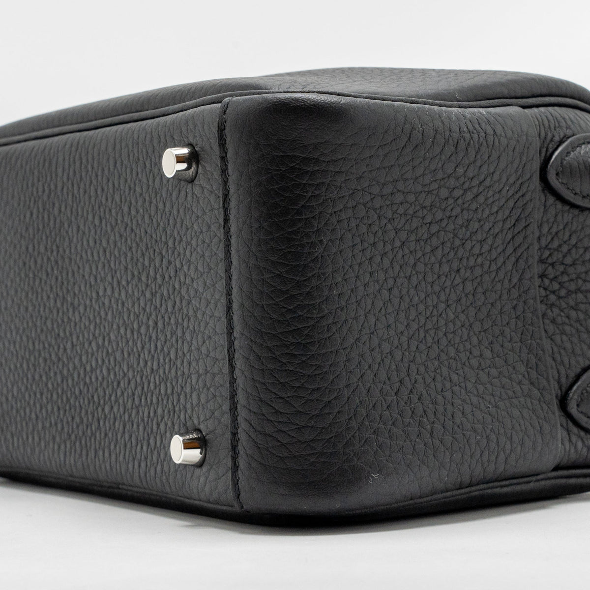 Hermes Mini Lindy II Clemence black SHW