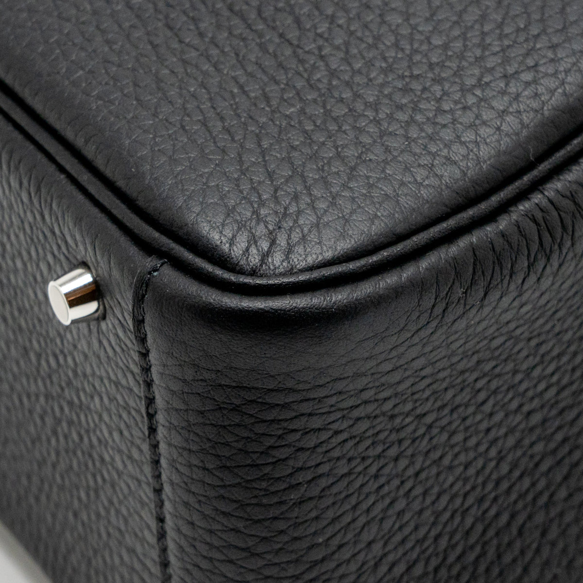Hermes Mini Lindy II Clemence black SHW