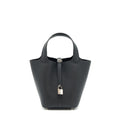 Hermes picotin 18 Lock bag black SHW