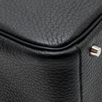 Hermes Mini Lindy II Clemence black SHW