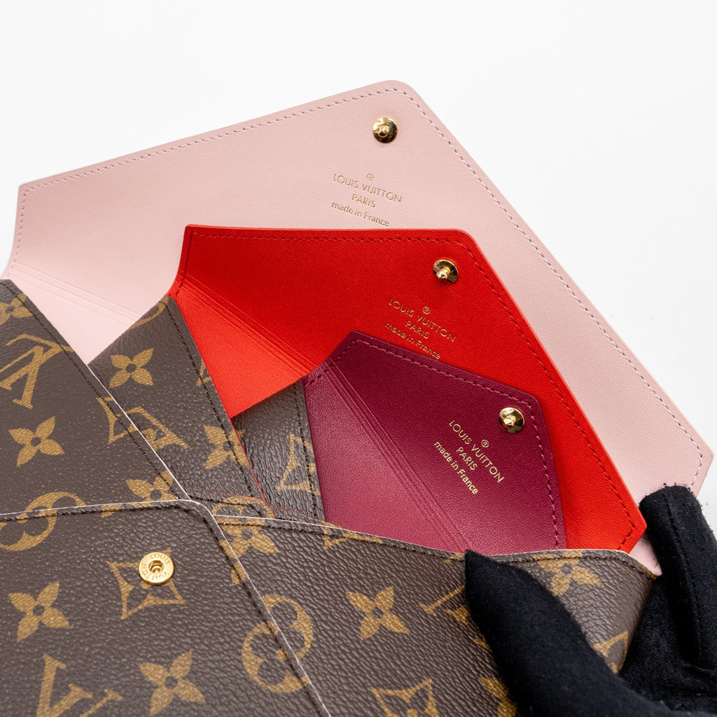LOUIS VUITTON KIRIGAMI POCHETTE MONOGRAM CANVAS GHW