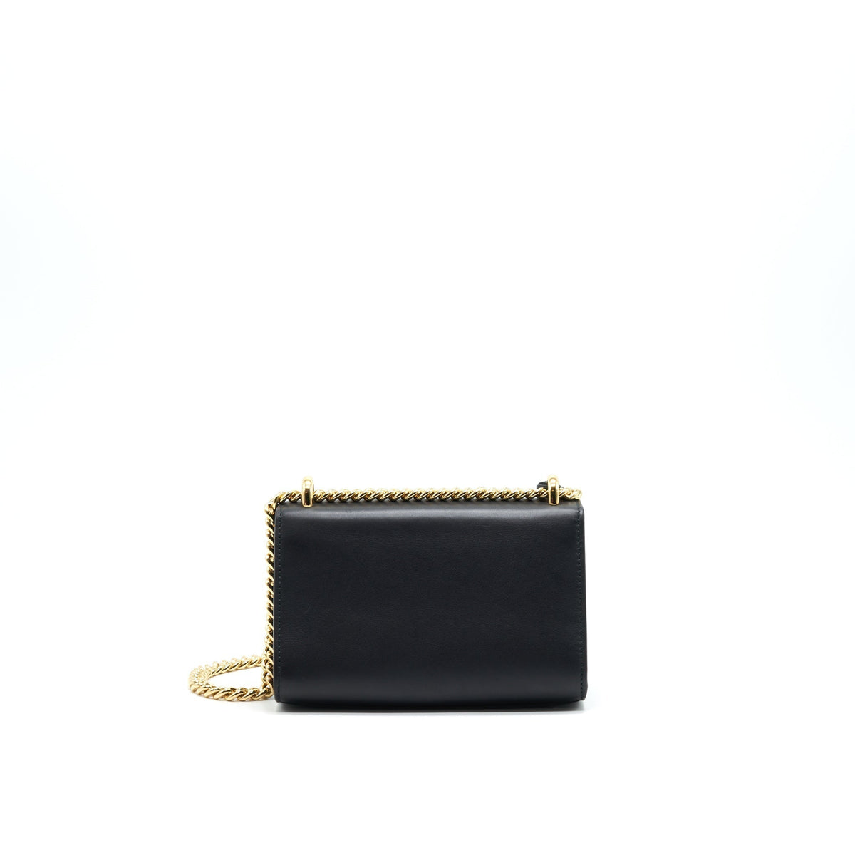 GUCCI LIMITED EDITION PADLOCK CHAIN BAG BLACK