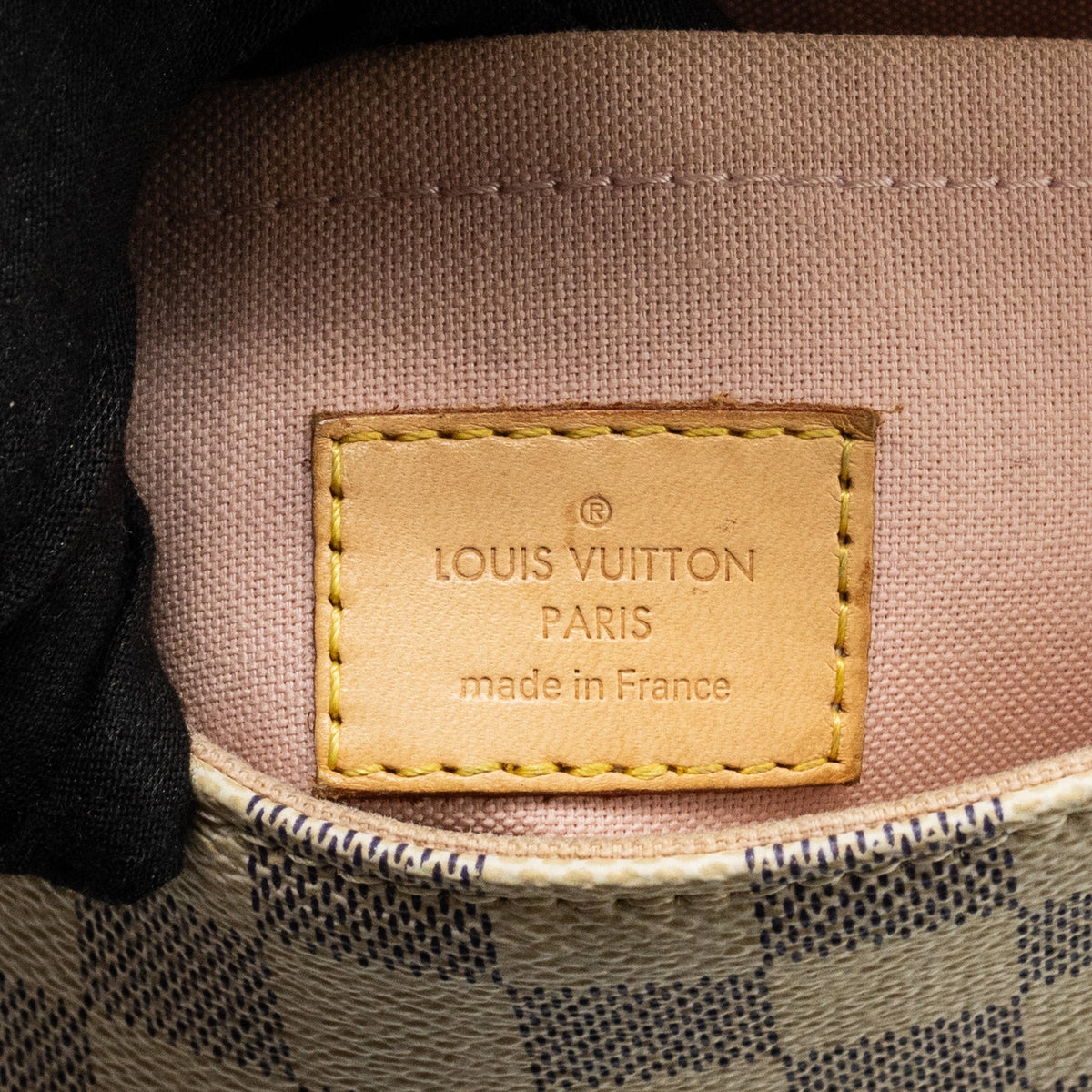 LOUIS VUITTON CROISETTE DAMIER AZUR CANVAS WHITE GHW