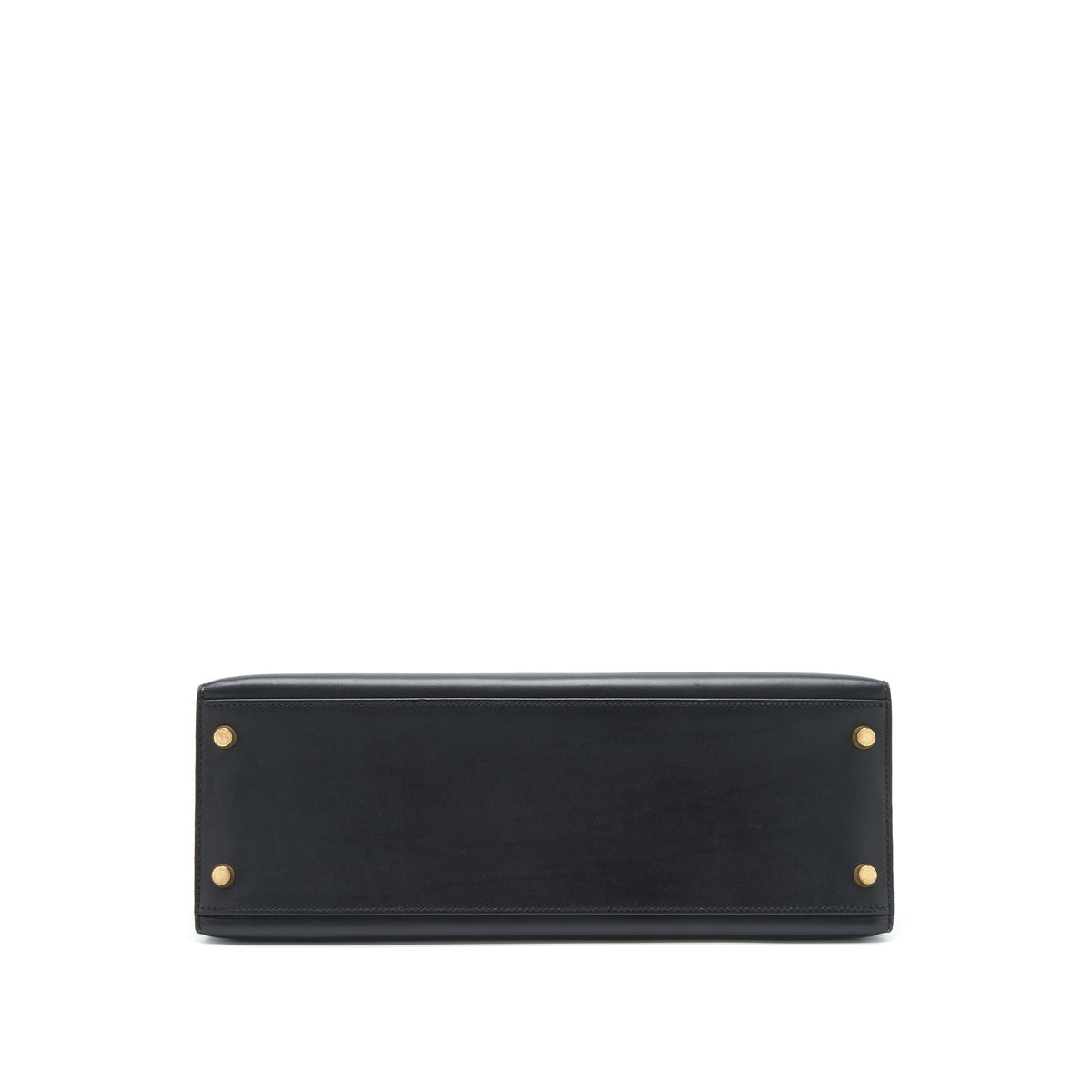 HERMES KELLY 32 BOX LEATHER BLACK GHW
