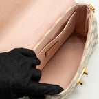 LOUIS VUITTON CROISETTE DAMIER AZUR CANVAS WHITE GHW