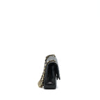 CHANEL CLASSIC DOUBLE FLAP BAG LAMBSKIN BLACK GHW