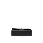 CHANEL CLASSIC DOUBLE FLAP BAG LAMBSKIN BLACK GHW