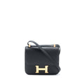 Hermes Constance 24 Epsom Black RGHW