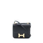 Hermes Constance 24 Epsom Black RGHW