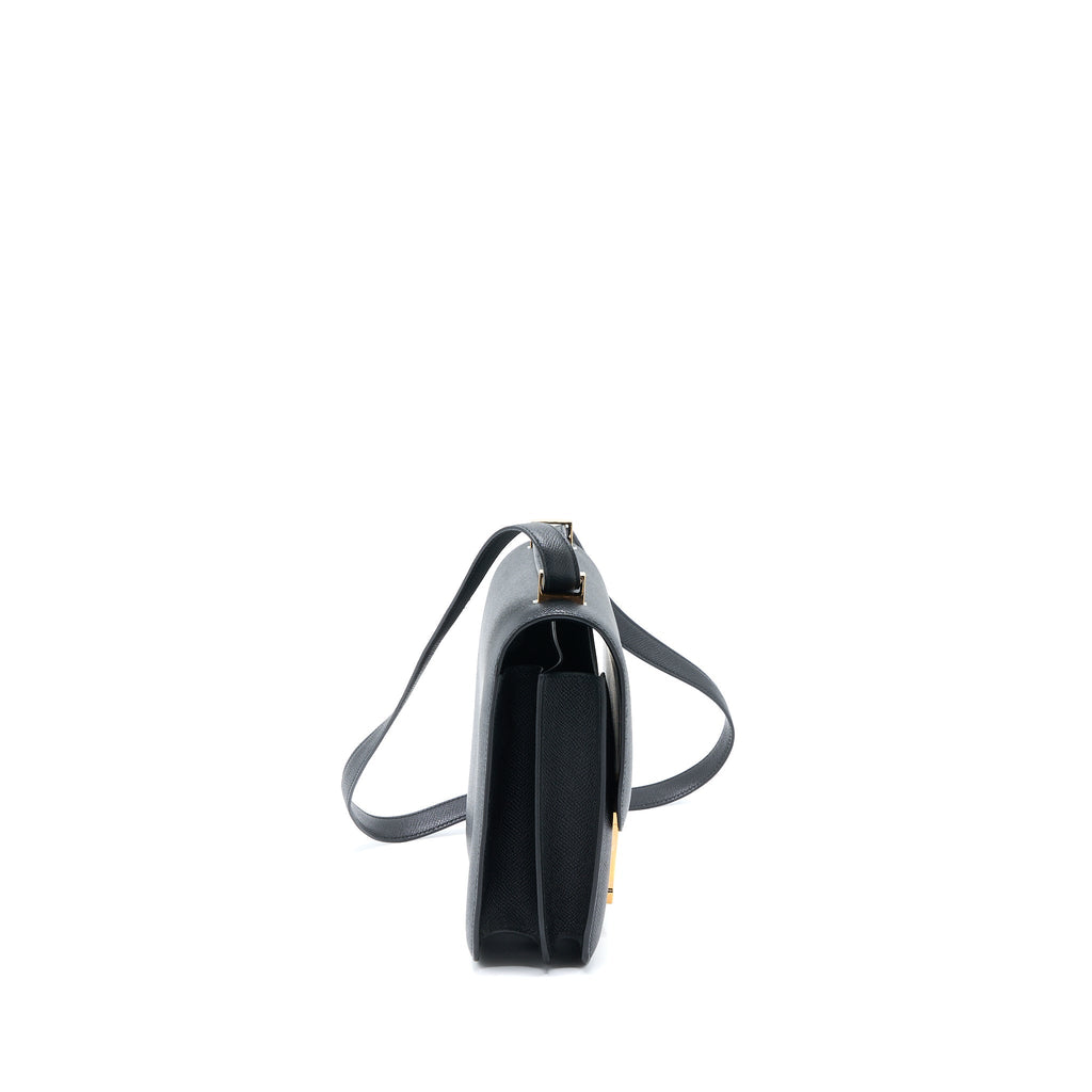 Hermes Constance 24 Epsom Black RGHW