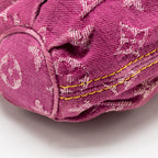 Louis Vuitton Mini Pleaty shoulder bag denim pink GHW