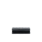 CHANEL CLASSIC WALLET ON CHAIN CAVIAR BLACK GHW (MICROCHIP)