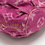 Louis Vuitton Mini Pleaty shoulder bag denim pink GHW