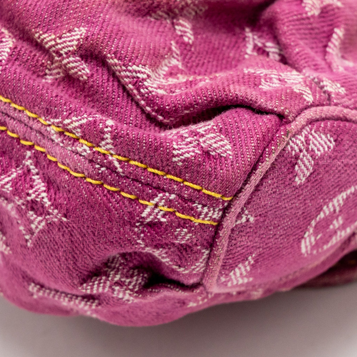 Louis Vuitton Mini Pleaty shoulder bag denim pink GHW