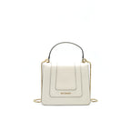 BVLGARI SERPENTI FOREVER CROSSBODY BAG WITH HANDLE WHITE