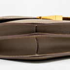 Hermes Mini Constance Epsom Etoupe GHW