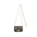 FENDI MINI CROSSBODY POUCHE WITH CHAIN