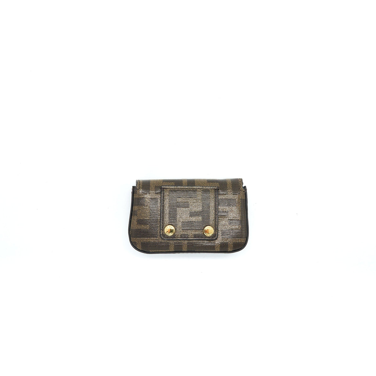 FENDI MINI CROSSBODY POUCHE WITH CHAIN