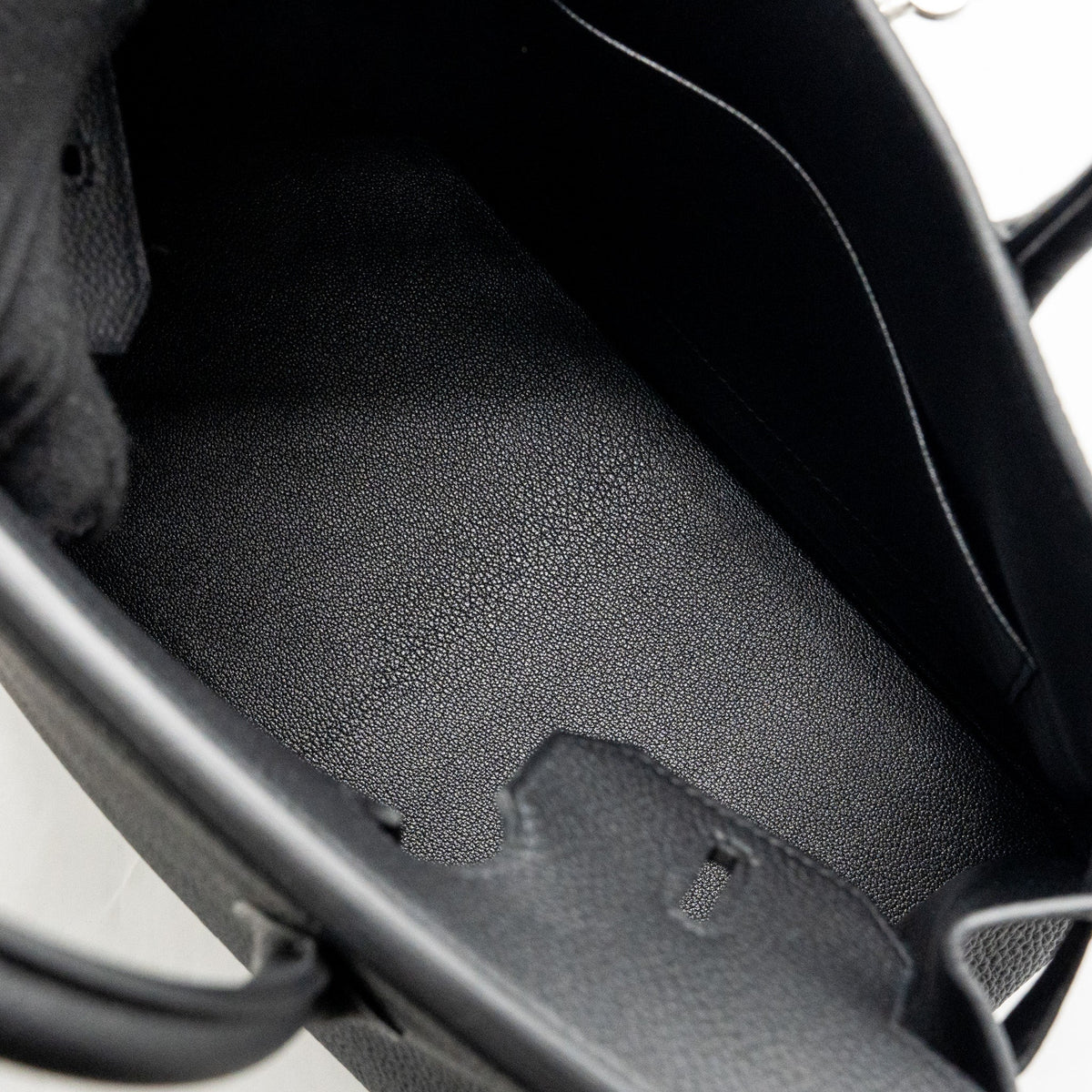 HERMES BIRKIN 30 TOGO BLACK BRUSHED SHW
