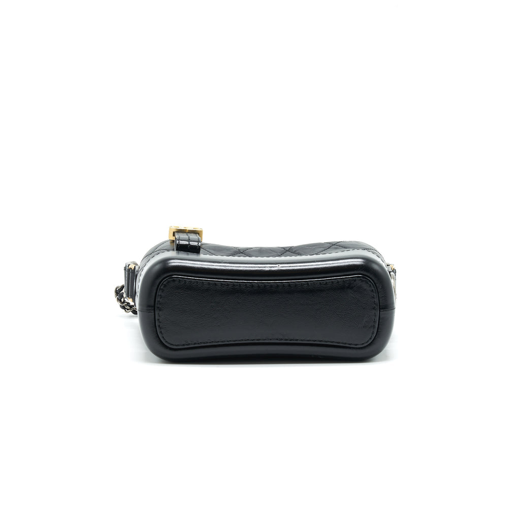 CHANEL GABRIELLE SMALL HOBO BAG BLACK