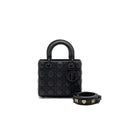 Dior Small Lady Dior My ABCDior Bag Cannage Calfskin So Black