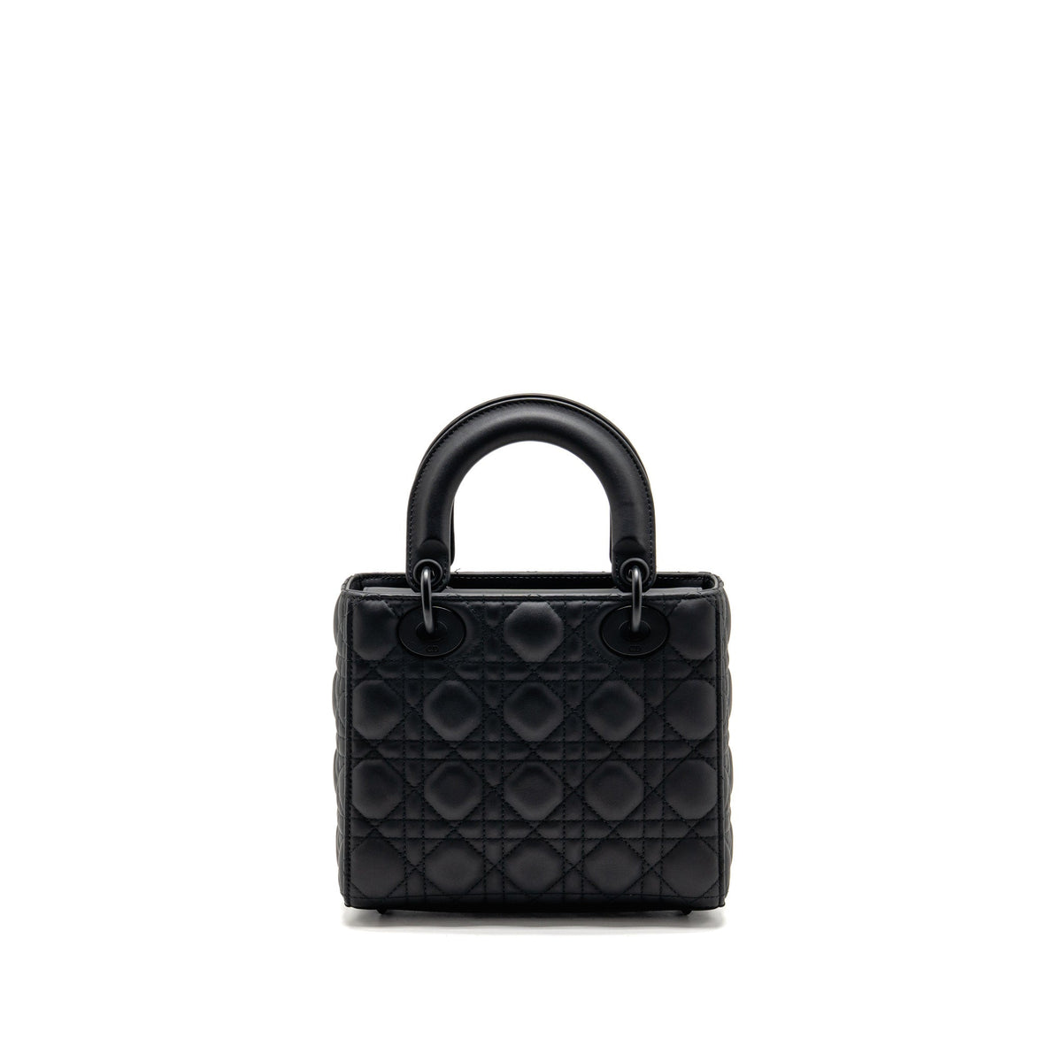 Dior Small Lady Dior My ABCDior Bag Cannage Calfskin So Black