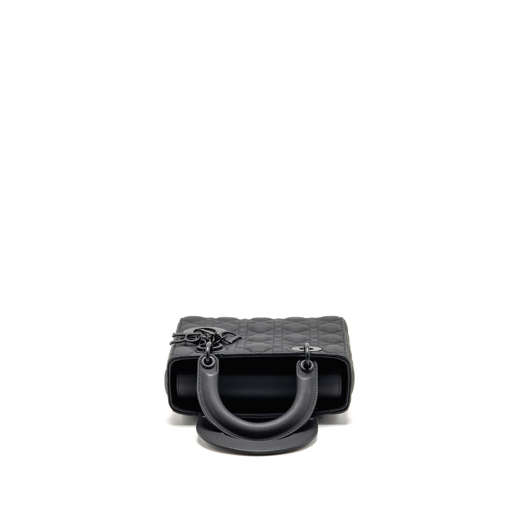 Dior Small Lady Dior My ABCDior Bag Cannage Calfskin So Black