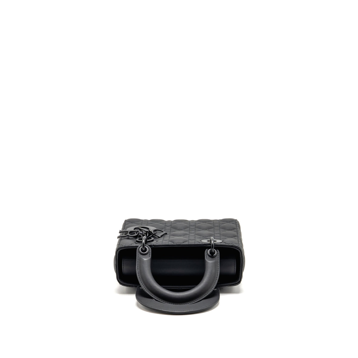 Dior Small Lady Dior My ABCDior Bag Cannage Calfskin So Black
