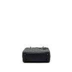 Dior Small Lady Dior My ABCDior Bag Cannage Calfskin So Black